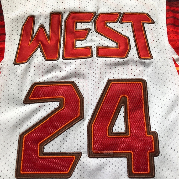Camiseta All Star 2009 Kobe Bryant #24 Blanco